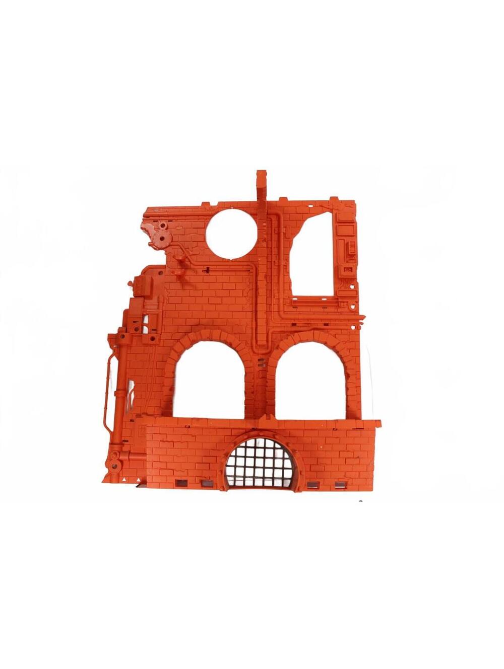 2016 TMNT Sewer Lair Playset Orange Brick Wall Fodder